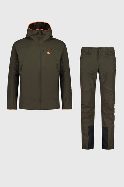 Alaska Chaser Jagdanzug Herren, Brown