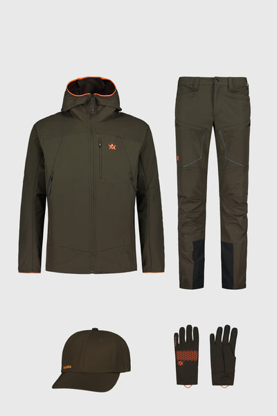 Alaska Chaser Bundle Herren, Brown