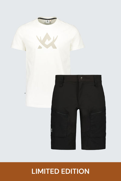 Alaska T-Shirt + Shorts Paket Herren
